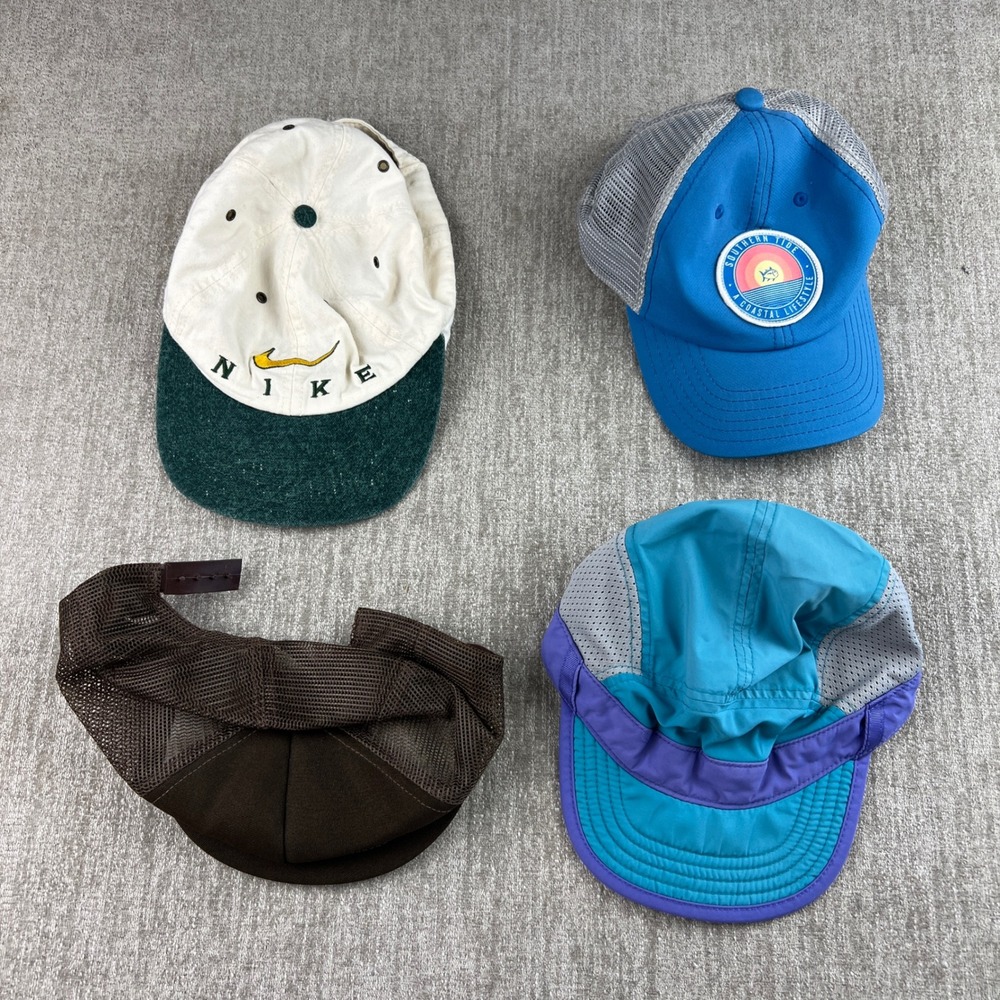 16 pc Mixed Brand Hat Lot Men OS Multi Vintage Carhartt Nike Bulls Vans Bundle - Picture 8 of 9